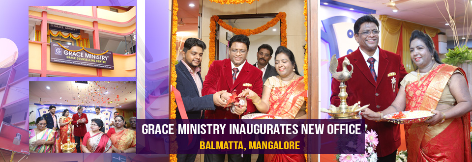 Grace Ministry Celebrates the grand opening of it's All-in-One office at Balmatta, Mangalore on July 13, 2018 in the presence of large Devotees and Well-wishers.